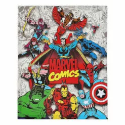 16X20 Marvel Comics Group Canvas Wall Art