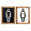 2-Piece Bathroom Wall Art, 8x10 -Cosplay Shop 2 piece bathroom wall art 8x10 1