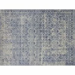 Cosplay Shop 16 (A377) Venice Distressed Look Blue Area Rug, 5x8
