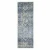 (A377) Venice Distressed Look Blue Runner, 2x7 2 (A377) Venice Distressed Look Blue Runner, 2x7 -Cosplay Shop a377 venice distressed look blue runner 2x7 1
