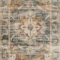 Cosplay Shop -Cosplay Shop a407 halton distressed look slate rust runner 2x7 2