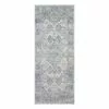 (A436) Honeybloom Penelope Grey Diamond Distressed Look Runner, 2x6 1 (A436) Honeybloom Penelope Grey Diamond Distressed Look Runner, 2x6 -Cosplay Shop a436 honeybloom penelope grey diamond distressed look runner 2x6 1