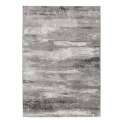 (A479) Camden Canbera Neutral Abstract Area Rug, 5x7
