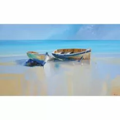 Afternoon Gulls Canvas Wall Art, 60x36