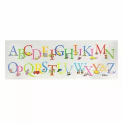 Alphabet Canvas Wall Art, 12x36
