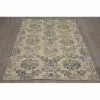 (B304) Ivory & Blue Floral Design Accent Rug, 3x5 -Cosplay Shop b304 ivory blue floral design accent rug 3x5 1