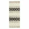 (B673) Found & Fable Noah Black & White Woven Runner, 2x5 -Cosplay Shop b673 found fable noah black white woven runner 2x5 1