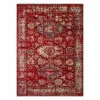 (B708) Emery Red Medallion Area Rug, 5x7 -Cosplay Shop b708 emery red medallion area rug 5x7 1