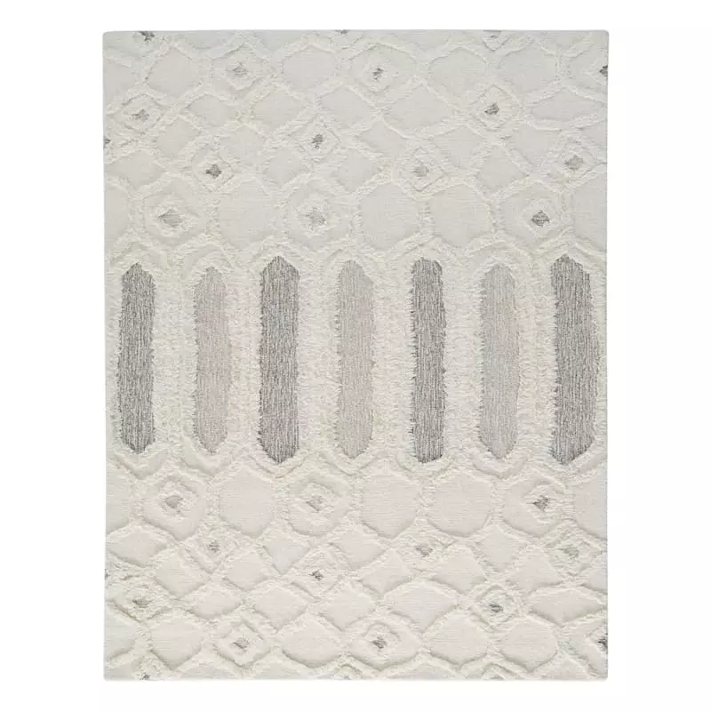 (B749) Tracey Boyd Westhill Neutral Area Rug, 5x7 3 (B749) Tracey Boyd Westhill Neutral Area Rug, 5x7