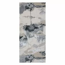 (B757) Miramar Ivory Abstract Runner, 2x7