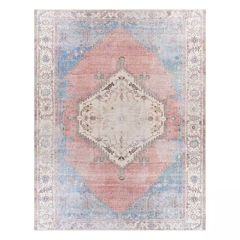 (B783) Found & Fable Amelie Multi Medallion Washable Area Rug, 8x10 3 (B783) Found & Fable Amelie Multi Medallion Washable Area Rug, 8x10