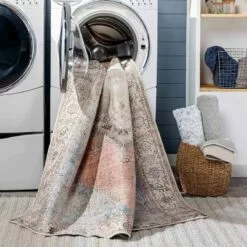 (B783) Found & Fable Amelie Multi Medallion Washable Area Rug, 8x10 9 (B783) Found & Fable Amelie Multi Medallion Washable Area Rug, 8x10 -Cosplay Shop b783 found fable amelie multi medallion washable area rug 8x10 4