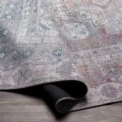 (B786) Honeybloom Colin Multicolor Medallion Washable Area Rug, 5x7 11 (B786) Honeybloom Colin Multicolor Medallion Washable Area Rug, 5x7 -Cosplay Shop b786 honeybloom colin multicolor medallion washable area rug 5x7 3