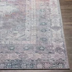 (B786) Honeybloom Colin Multicolor Medallion Washable Area Rug, 5x7 12 (B786) Honeybloom Colin Multicolor Medallion Washable Area Rug, 5x7 -Cosplay Shop b786 honeybloom colin multicolor medallion washable area rug 5x7 4