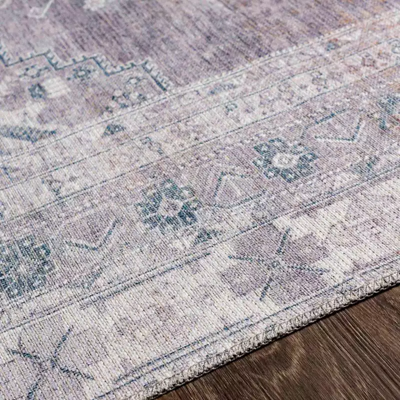 (B786) Honeybloom Colin Multicolor Medallion Washable Area Rug, 5x7 7 (B786) Honeybloom Colin Multicolor Medallion Washable Area Rug, 5x7 - Image 5