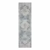 (B822) Whittington Blue Floral Medallion Runner, 2x7 1 (B822) Whittington Blue Floral Medallion Runner, 2x7 -Cosplay Shop b822 whittington blue floral medallion runner 2x7 1