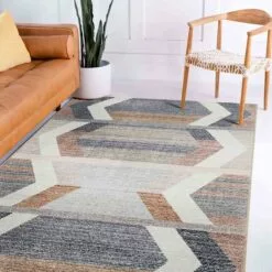 (B827) Arrow Multicolor Washable Area Rug, 5x7 -Cosplay Shop b827 arrow multicolor washable area rug 5x7 7