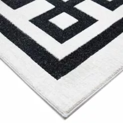 (B838) Providence Verona Ivory Key Border Area Rug, 8x10 -Cosplay Shop b838 providence verona ivory key border area rug 8x10 2