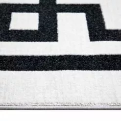 (B838) Providence Verona Ivory Key Border Area Rug, 8x10 -Cosplay Shop b838 providence verona ivory key border area rug 8x10 3