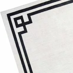 (B838) Providence Verona Ivory Key Border Area Rug, 8x10 -Cosplay Shop b838 providence verona ivory key border area rug 8x10 4