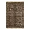 (B848) Tracey Boyd Devon Black Diamond Design Tassel Area Rug, 5x7 -Cosplay Shop b848 tracey boyd devon black diamond design tassel area rug 5x7 1