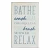 Bathe & Relax Wall Art, 10x20 -Cosplay Shop bathe relax wall art 10x20 1