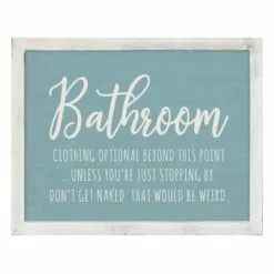 Bathroom Framed Wall Art, 11x14