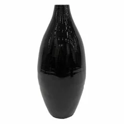 Black Bamboo Vase, 15"