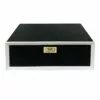 Black & White Wood Box, 9x6 1 Black & White Wood Box, 9x6 -Cosplay Shop black white wood box 9x6 1