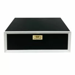 Black & White Wood Box, 9x6