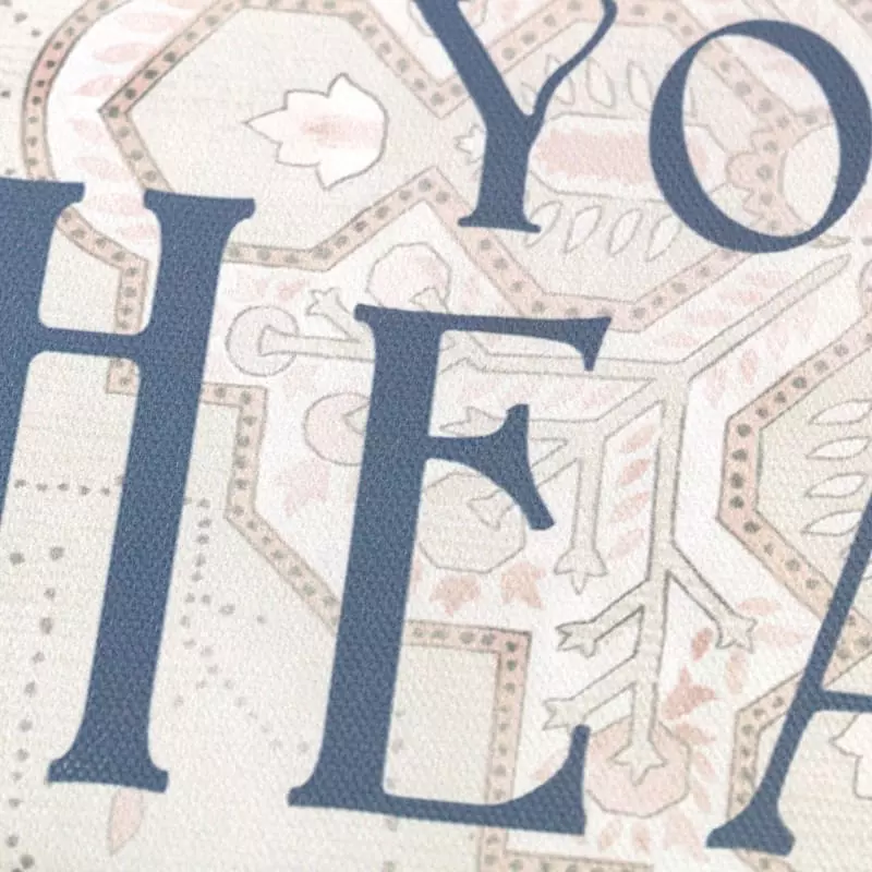 Bless Your Heart Canvas Wall Art, 12" 7 Bless Your Heart Canvas Wall Art, 12" - Image 5