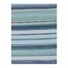 Blue Striped Plastic Outdoor Area Rug, 7x10 -Cosplay Shop blue striped plastic outdoor area rug 7x10 1