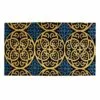 Blue Tile Bleached Coir Doormat 22x47 2 Blue Tile Bleached Coir Doormat 22x47 -Cosplay Shop blue tile bleached coir doormat 22x47 1