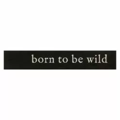 Born To Be Wild Canvas Wall Art, 36x6