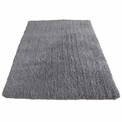 (C149) Yeti Grey Shag Area Rug, 5x7