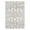 (C182) Macy White & Blue Patterned Area Rug, 5x7 -Cosplay Shop c182 macy white blue patterned area rug 5x7 1