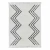 (C186) Found & Fable White & Black Chevron Shag Area Rug, 8x10 -Cosplay Shop c186 found fable white black chevron shag area rug 8x10 1