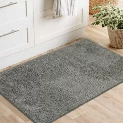 (C193) Kodiak Grey Shag Accent Rug, 3x5 15 (C193) Kodiak Grey Shag Accent Rug, 3x5 -Cosplay Shop c193 kodiak grey shag accent rug 3x5 7