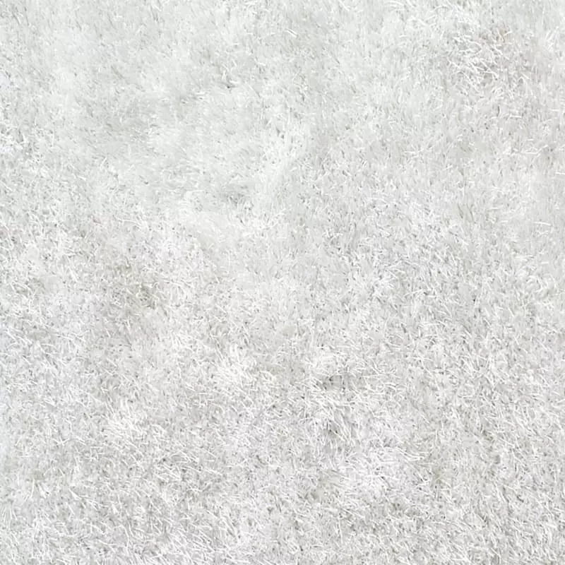 (C200) Eve White Shag Area Rug, 6x9 6 (C200) Eve White Shag Area Rug, 6x9 - Image 4