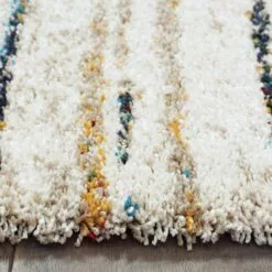 (C99) Sedona Ivory Shag Abstract Design Area Rug, 5x7 -Cosplay Shop c99 sedona ivory shag abstract design area rug 5x7 7