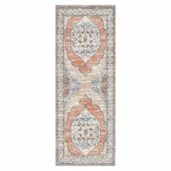 Cameron Rust Runner Rug, 2x5