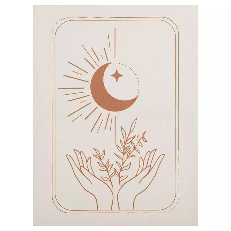 Celestial Hands Canvas Wall Art, 12x16 3 Celestial Hands Canvas Wall Art, 12x16