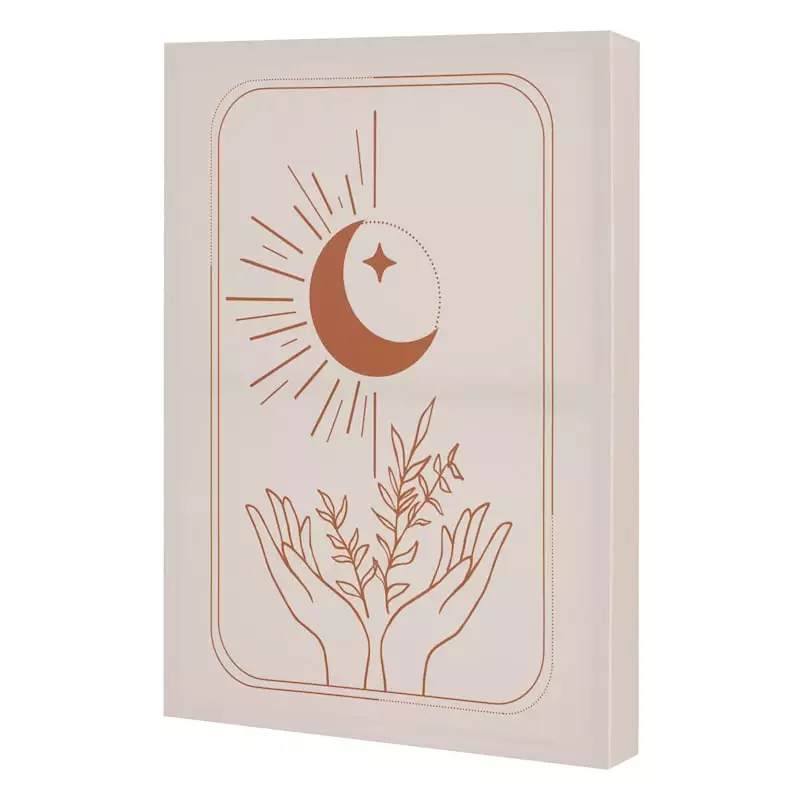 Celestial Hands Canvas Wall Art, 12x16 4 Celestial Hands Canvas Wall Art, 12x16 - Image 2