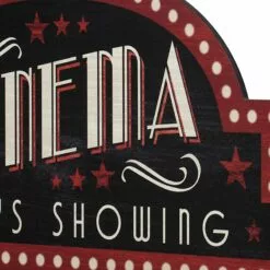 Cinema Flatbed Printed Cutout Wall Decor, 24x12 -Cosplay Shop cinema flatbed printed cutout wall decor 24x12 7