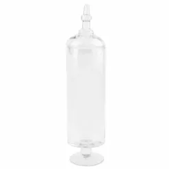 Cosplay Shop 40 Clear Glass Apothecary Jar, 20"