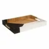 Crosby St Black Fabric & Wood Tray, 12x16 -Cosplay Shop crosby st black fabric wood tray 12x16 1