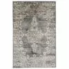 (D393) Grey & White Antique Medallion Runner, 2x7 -Cosplay Shop d393 grey white antique medallion runner 2x7 1