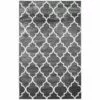 (D394) Dark Grey & White Quatrefoil Design Runner, 2x7 -Cosplay Shop d394 dark grey white quatrefoil design runner 2x7 1