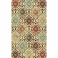 (D442) Oriental Ogee Floral Design Runner, 2x7