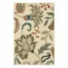 (D463) Casey Ivory Floral Patterned Accent Rug, 3x5 -Cosplay Shop d463 casey ivory floral patterned accent rug 3x5 1